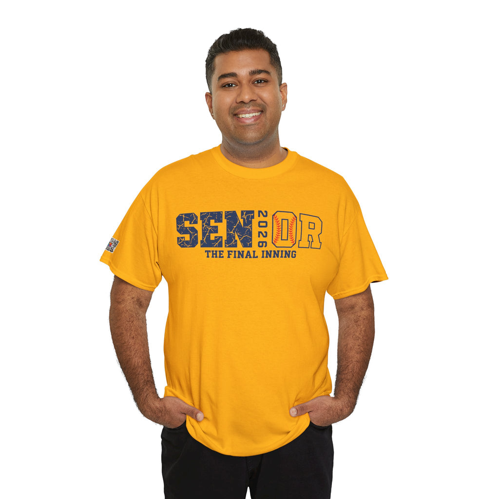 Senior 2025 The Final Inning T-Shirt | Baseball Senior Year Tee | Unisex Graduation Shirt | Cr8tive Designs