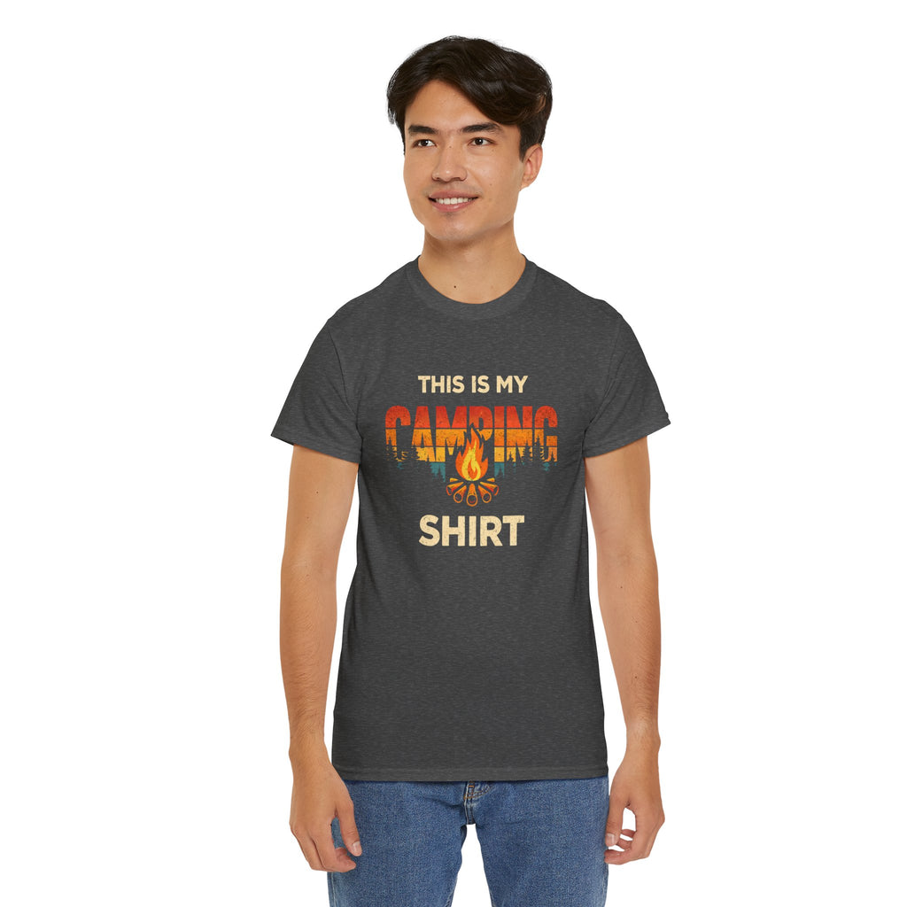 This Is My Camping Shirt | Funny Campfire Graphic Tee | Cr8tive Designs