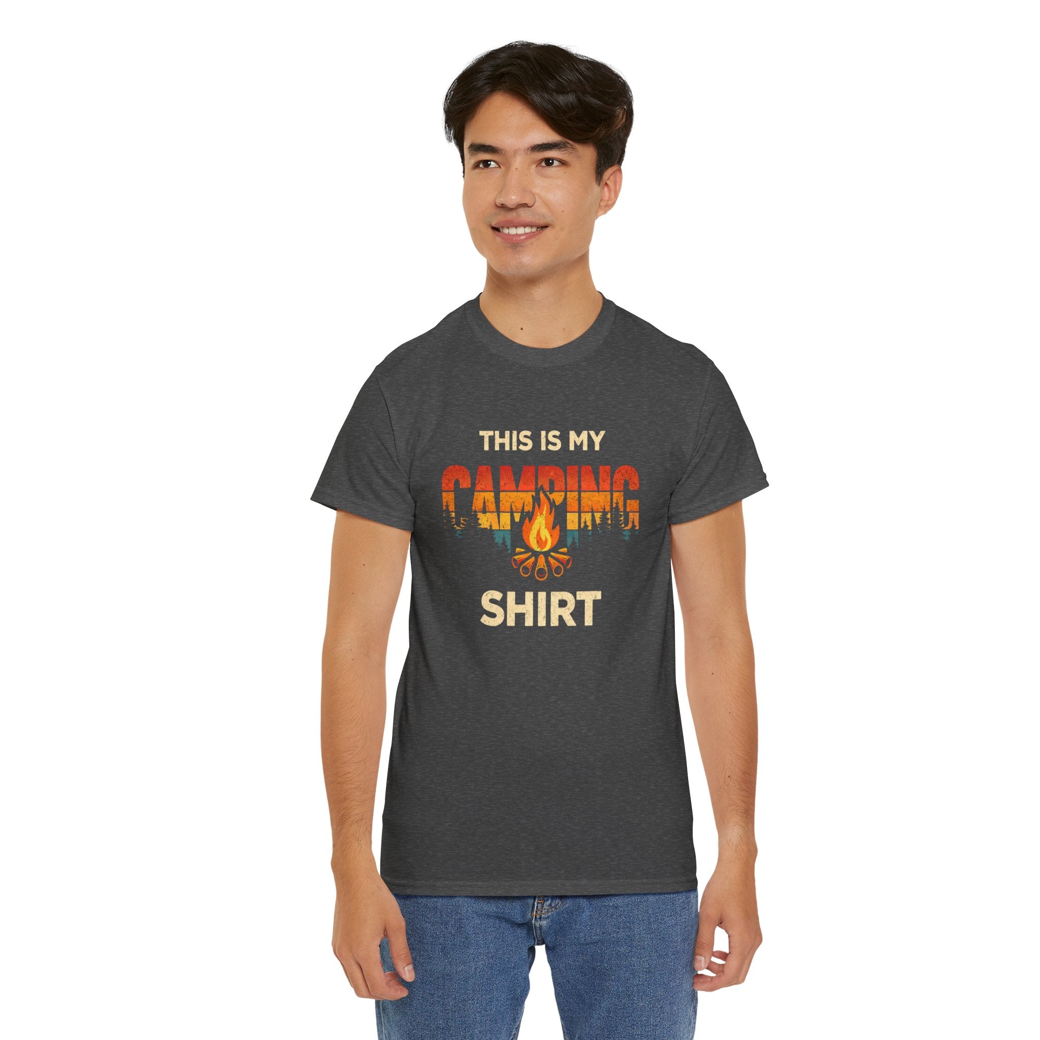 This Is My Camping Shirt | Funny Campfire Graphic Tee | Cr8tive Designs