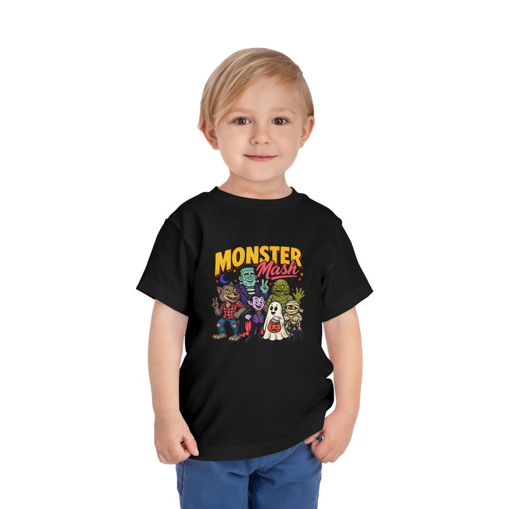 Monster Mash Tee | Cute Toddler Halloween Monsters T-Shirt | Cr8tive Designs