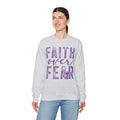 Faith Over Fear – Inspirational Christian Faith Sweatshirt | Cr8tive Designs