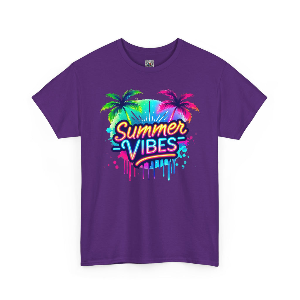 Summer Vibes | Neon Tropical Beach Design | Cr8tive Designs