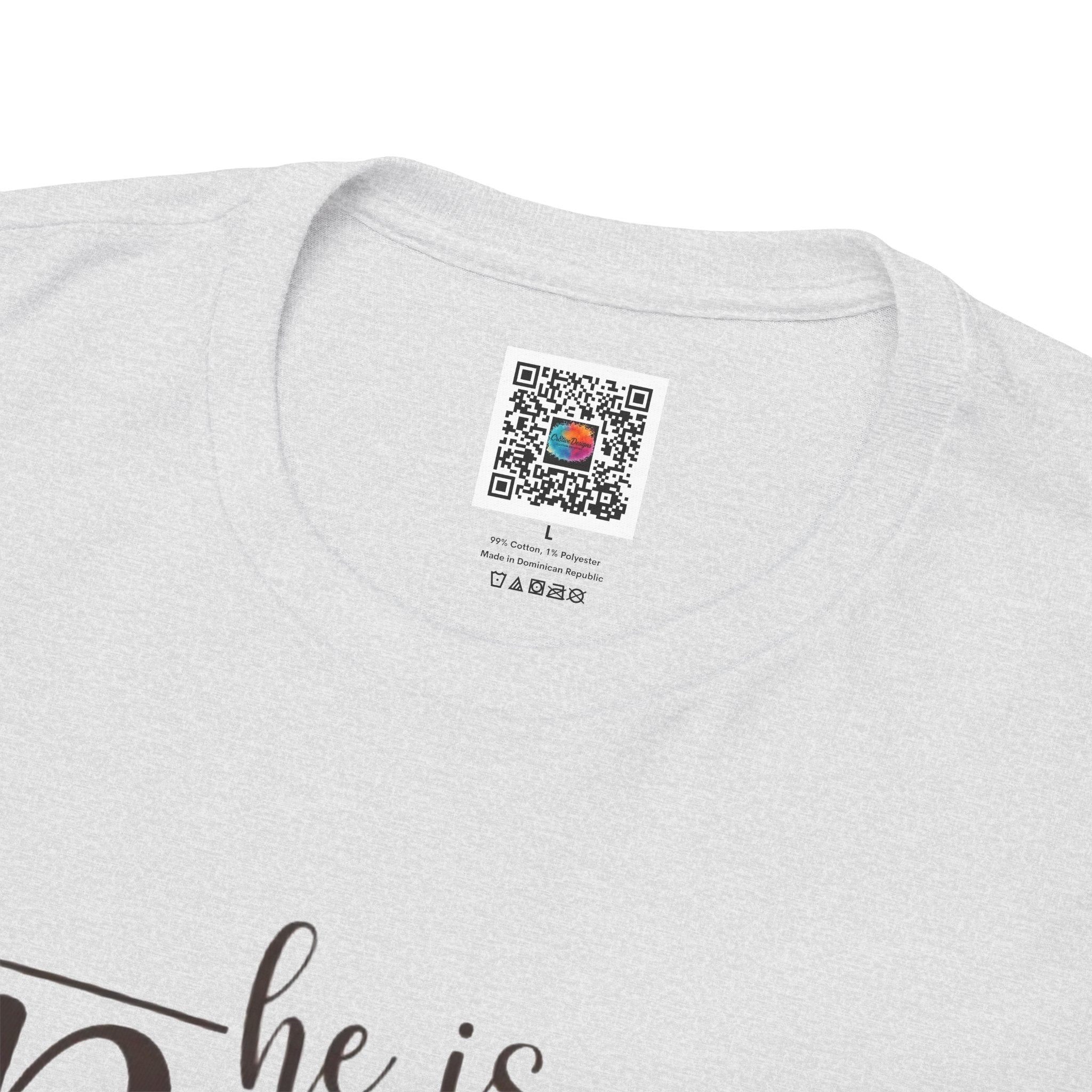 He Is Risen T-Shirt — Easter Christian Faith Tee