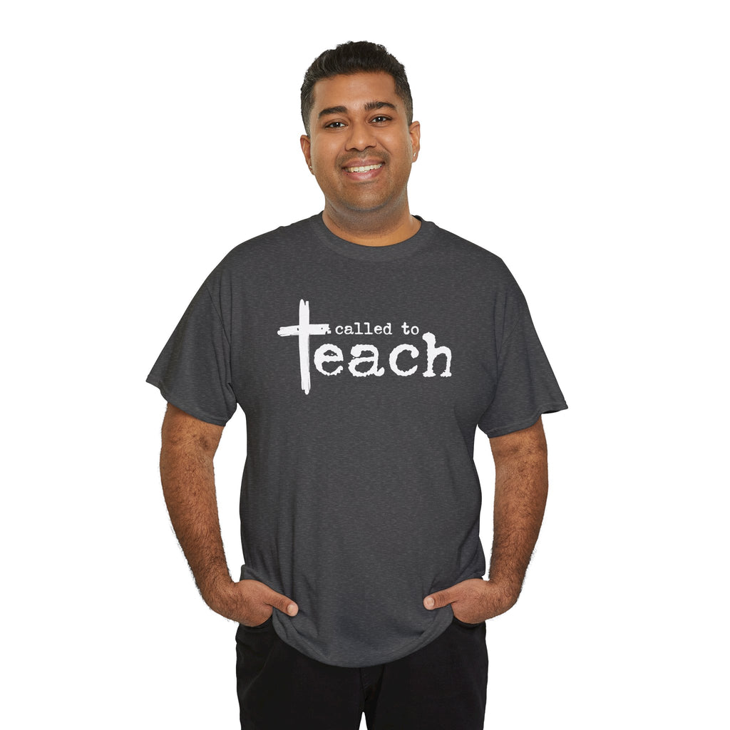 Called to Teach Christian Teacher Tee | Faith-Inspired Classroom T-Shirt | Cr8tive Designs