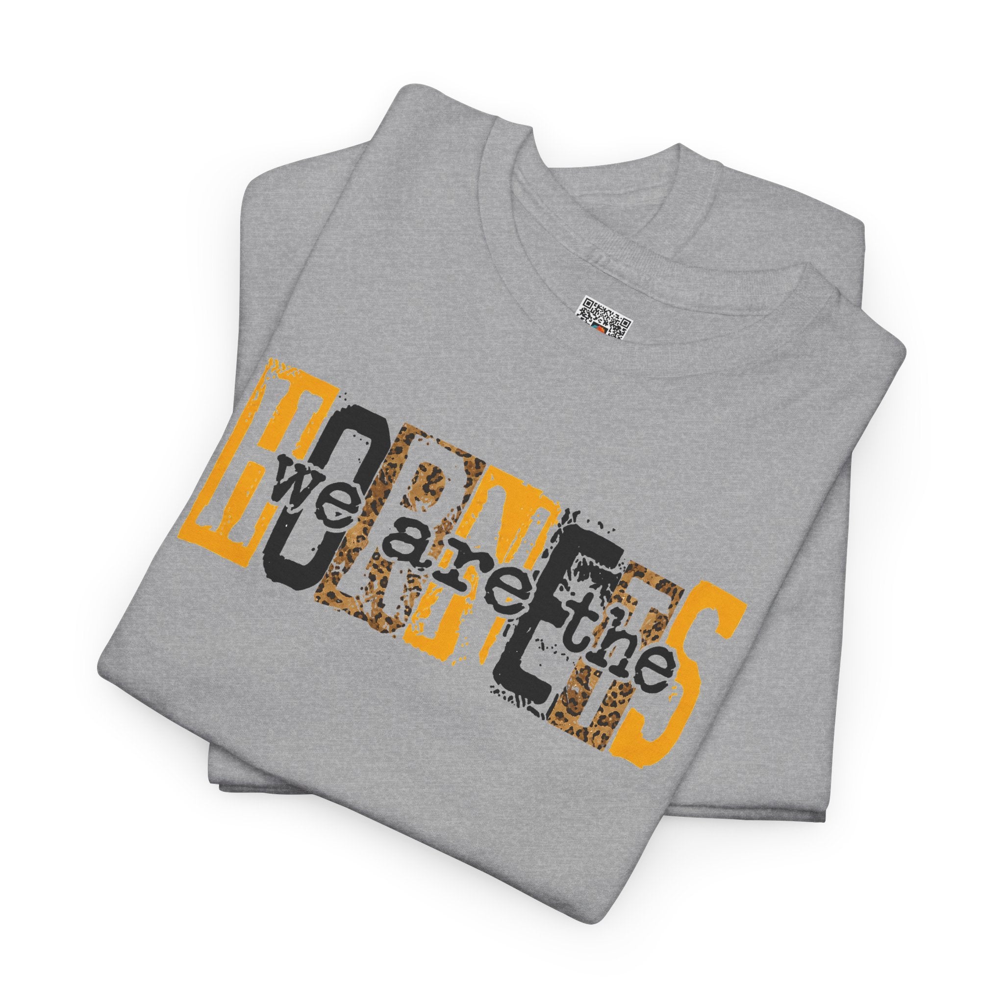 We Are the Hornets Graphic T-Shirt | School Spirit Mascot Adult Tee | Cr8tive Designs