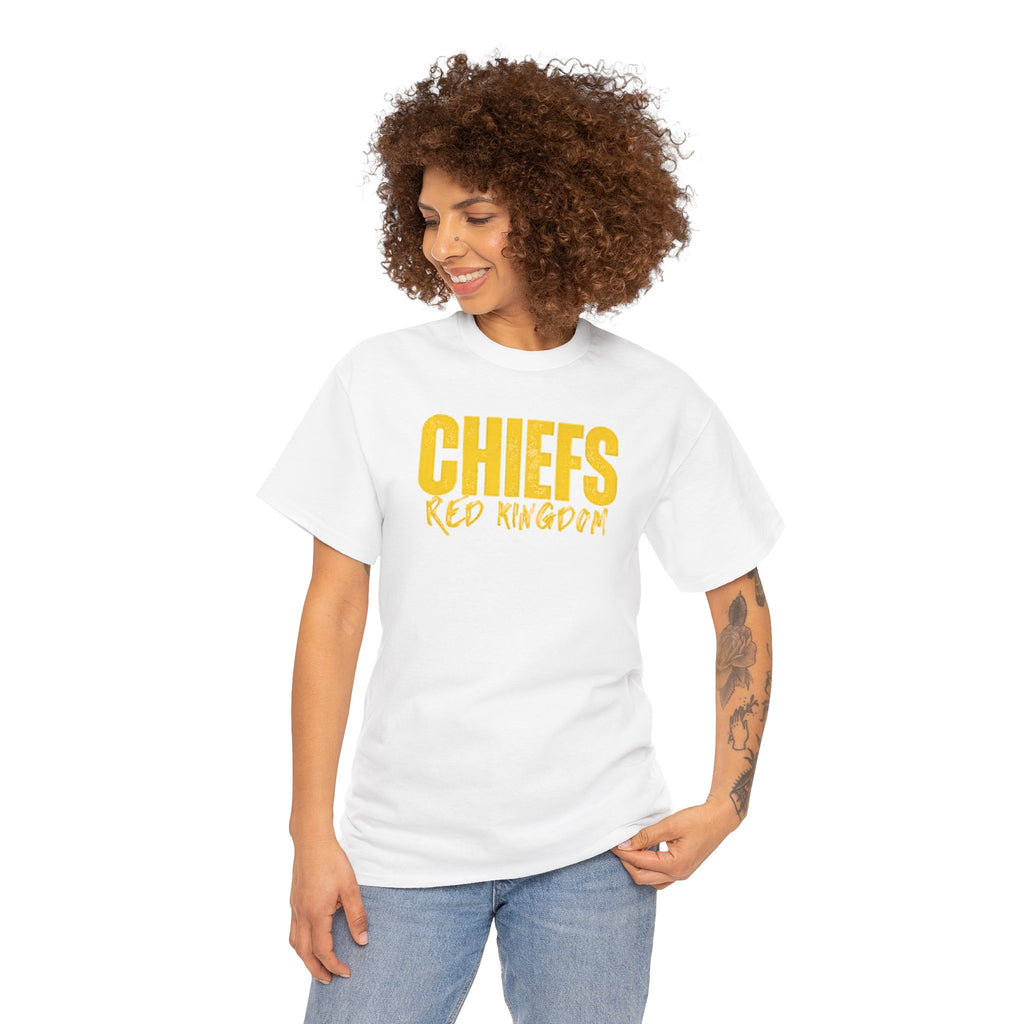 Chiefs Red Kingdom T-Shirt | Kansas City Football Fan Game Day Tee | Cr8tive Designs