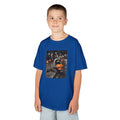 Halloween Raccoon Pumpkin Youth T-Shirt | Fall Jack O Lantern Kids Tee | Cr8tive Designs