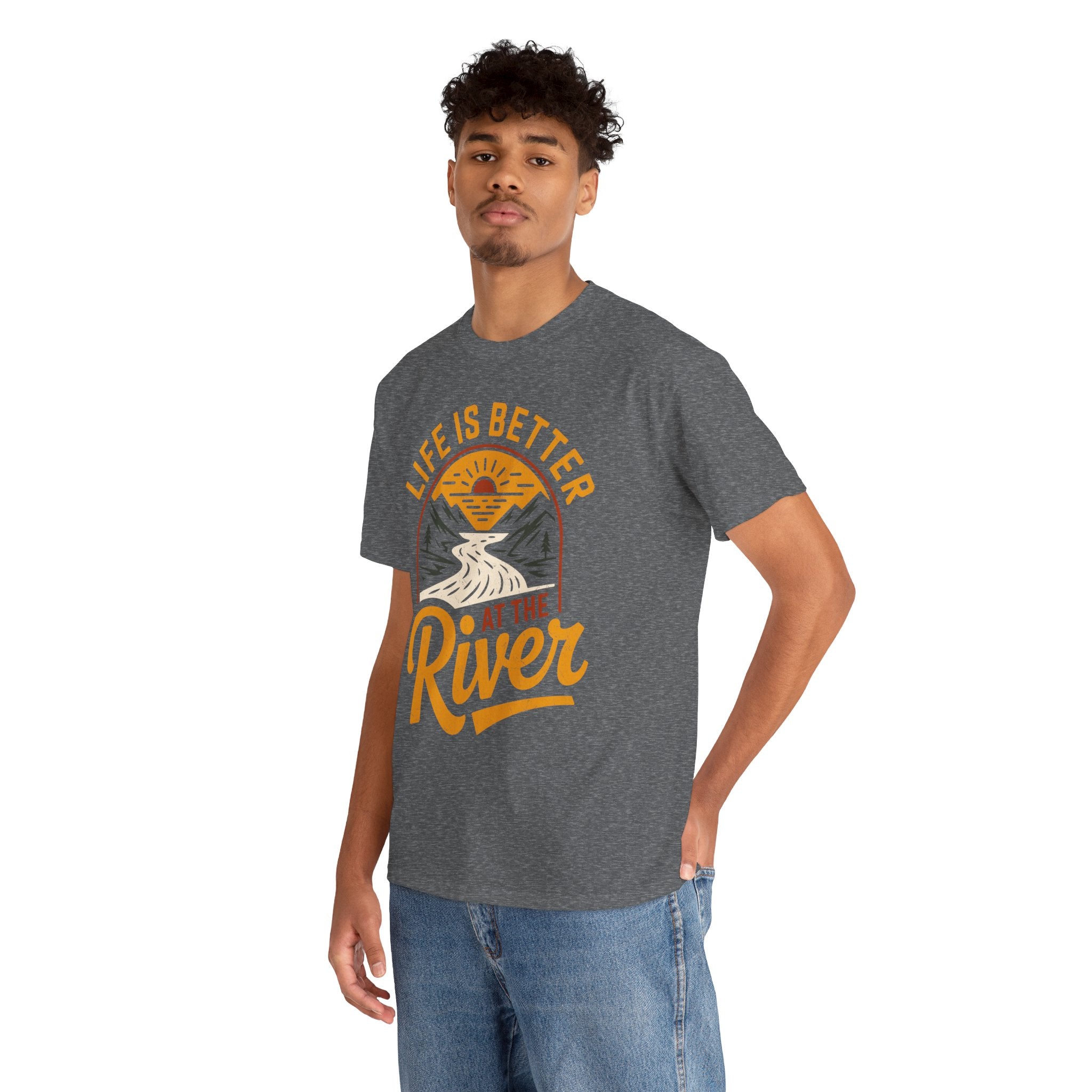 Life Is Better at the River | Retro Summer River Tee | Cr8tive Designs