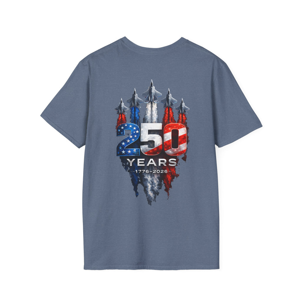 250 Years Jet Flyover | Patriotic Airshow Design | Cr8tive Designs
