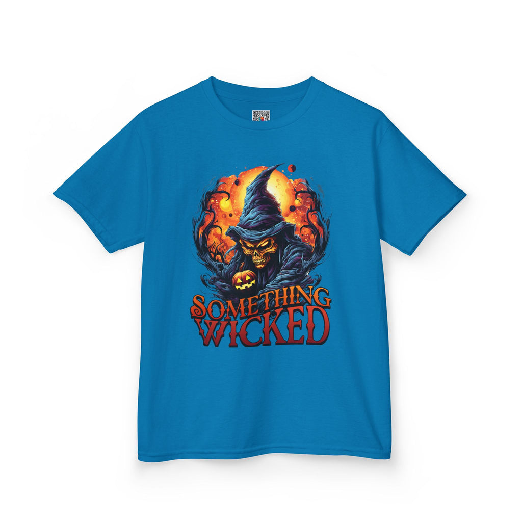 Kids T-Shirt "Something Wicked" Witch Graphic | Halloween Costume Tee | Cr8tive Designs