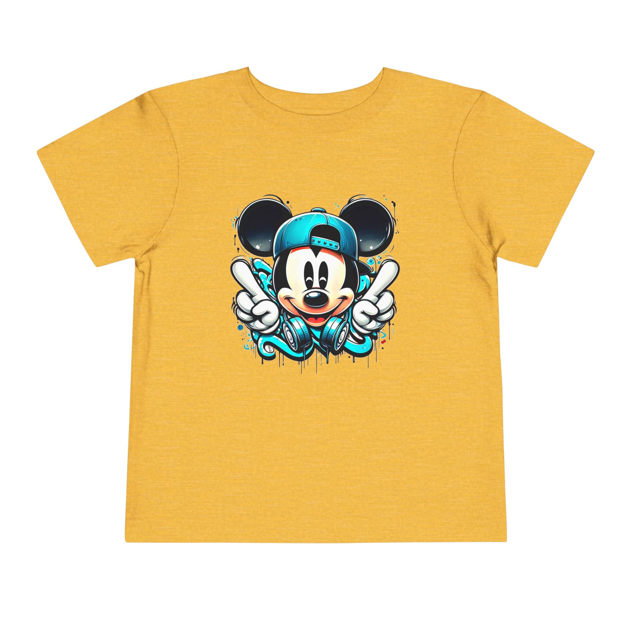 Mickey Mouse Hip-Hop Toddler Tee | Street-Style Cartoon T-Shirt | Cr8tive Designs