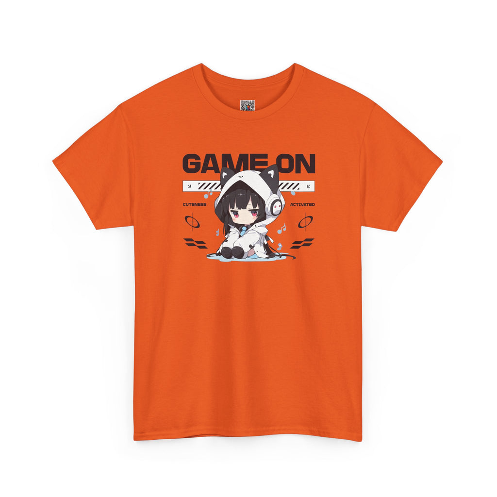 Game On T-Shirt | Cute Anime Gamer Girl Graphic Tee | Cr8tive Designs