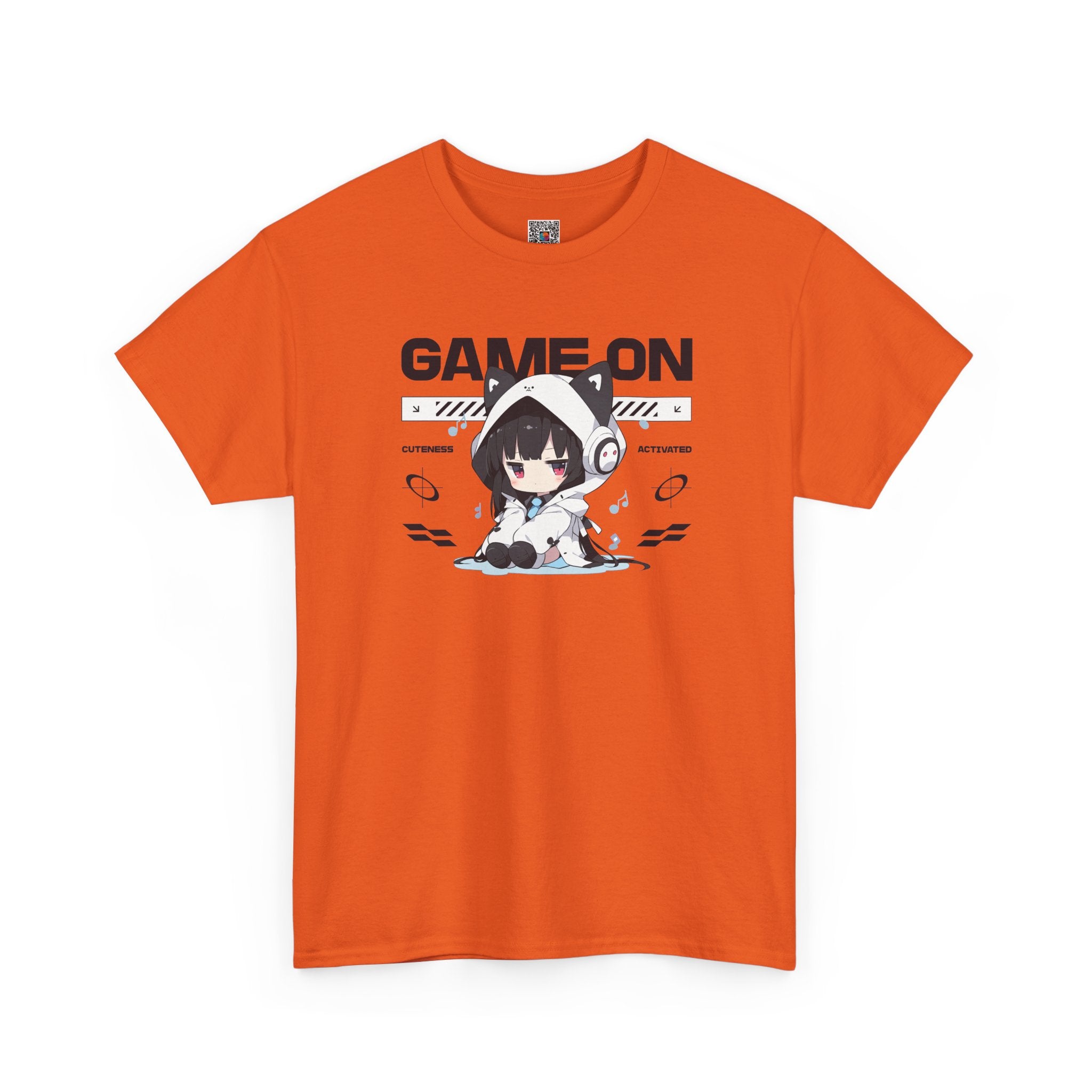 Game On T-Shirt | Cute Anime Gamer Girl Graphic Tee | Cr8tive Designs