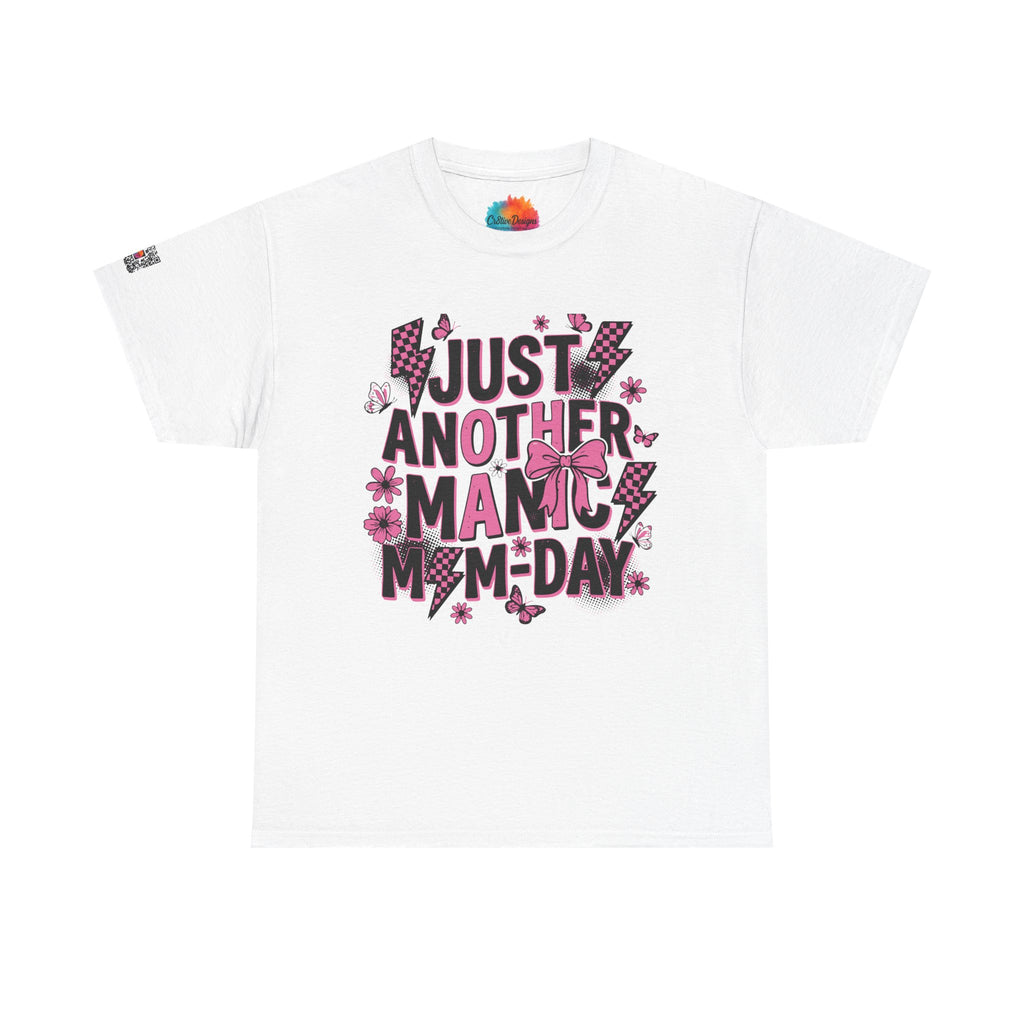 Just Another Manic Mom Day Graphic Tee – Funny Mom Shirt, Trendy Mom Life | Cr8tive Designs