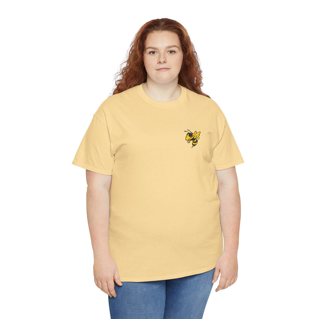 In a World Where You Can Be Anything Be a Hornet T-Shirt | School Spirit Mascot Adult Tee | Cr8tive Designs
