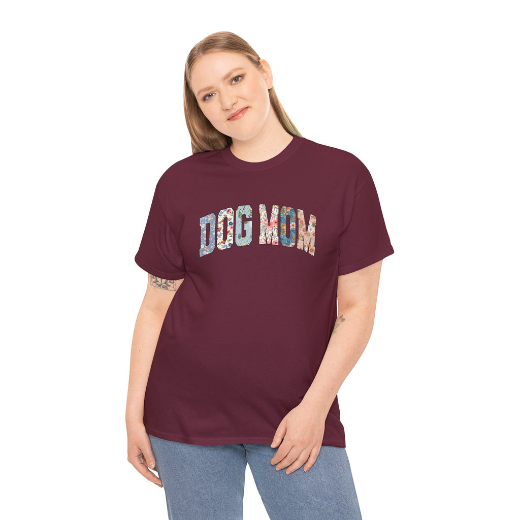 Floral Dog Mom Tee | Cute Pet Lover Shirt | Cr8tive Designs