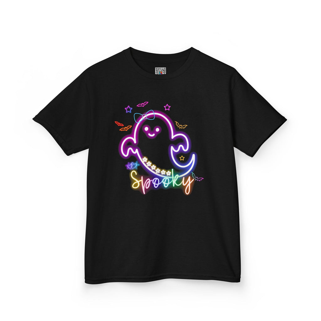 Kids Tee | Pastel Rainbow Ghost "Spooky Sweet" |Cr8tive Designs