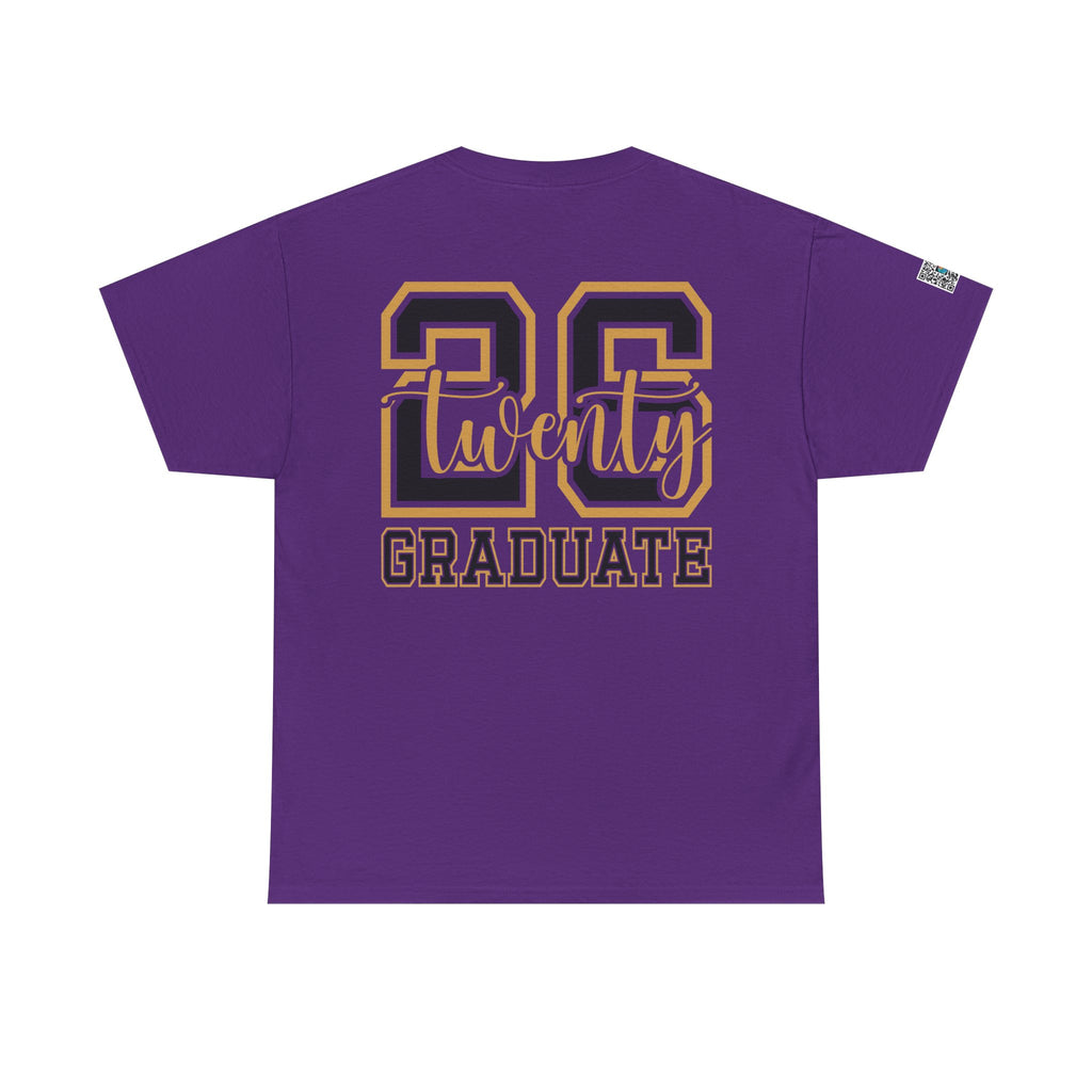 Senior 2026 Graduation Cap T-Shirt | Classic Senior Year Tee | Unisex Graphic Shirt | Cr8tive Designs