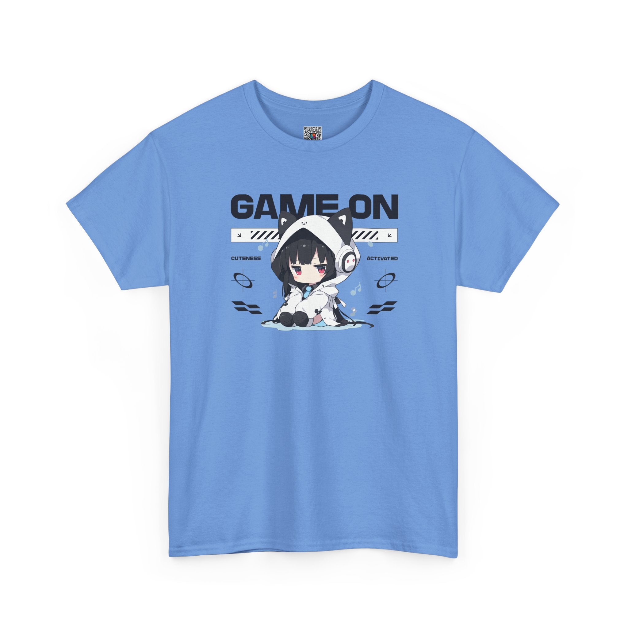 Game On T-Shirt | Cute Anime Gamer Girl Graphic Tee | Cr8tive Designs