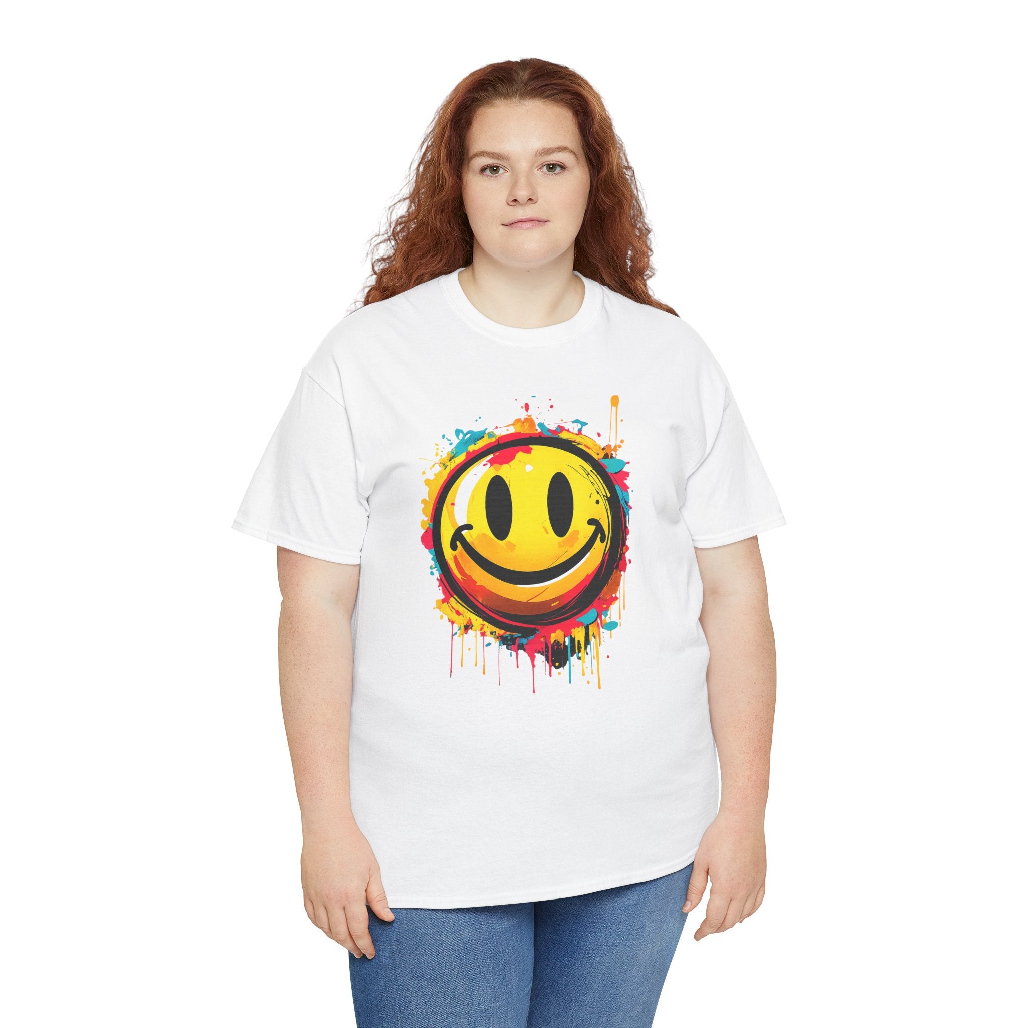 Smiley Paint Splash T-Shirt