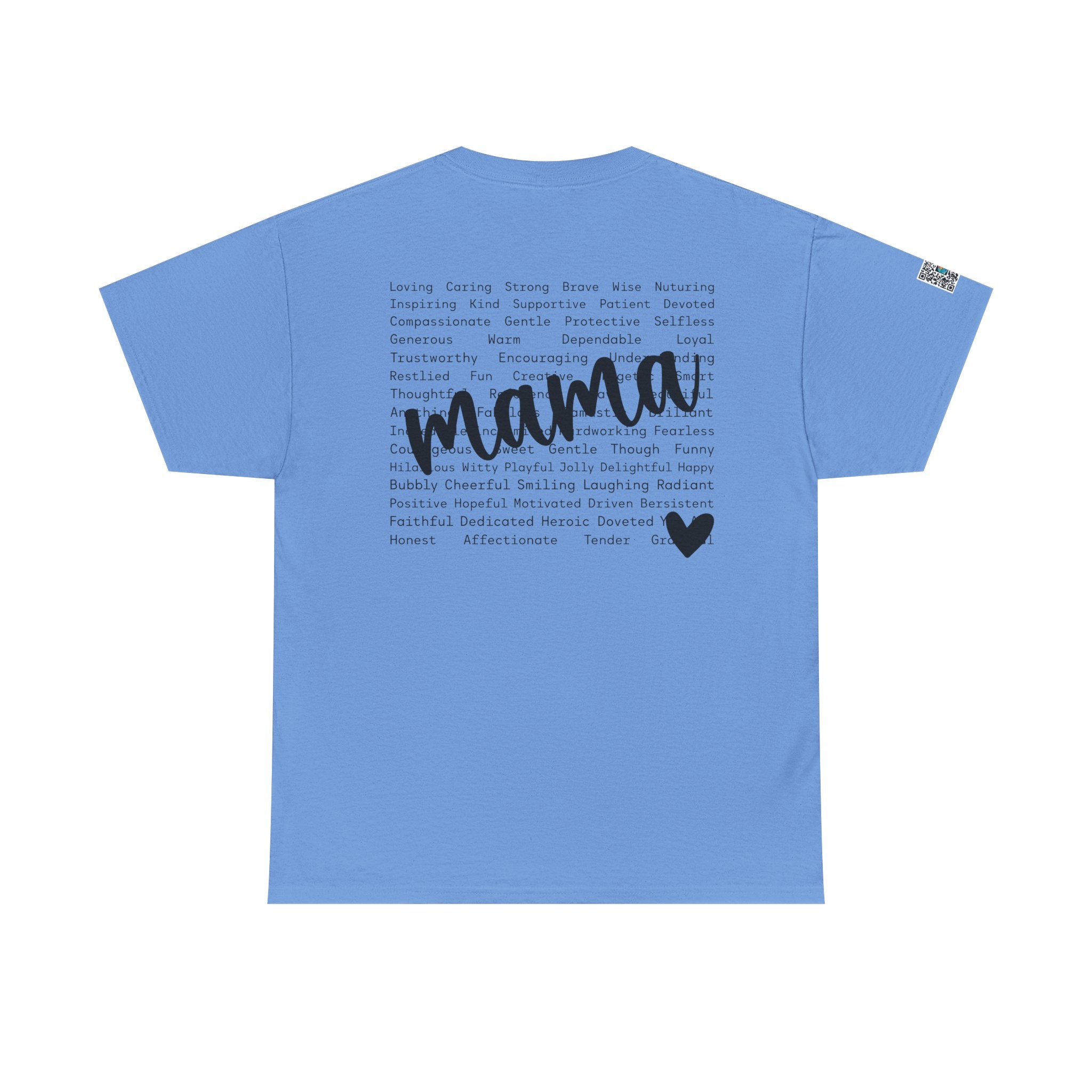 Mama Script Tee – Inspirational Motherhood Shirt, Soft Minimalist Mom Graphic T-Shirt | Cr8tive Designs