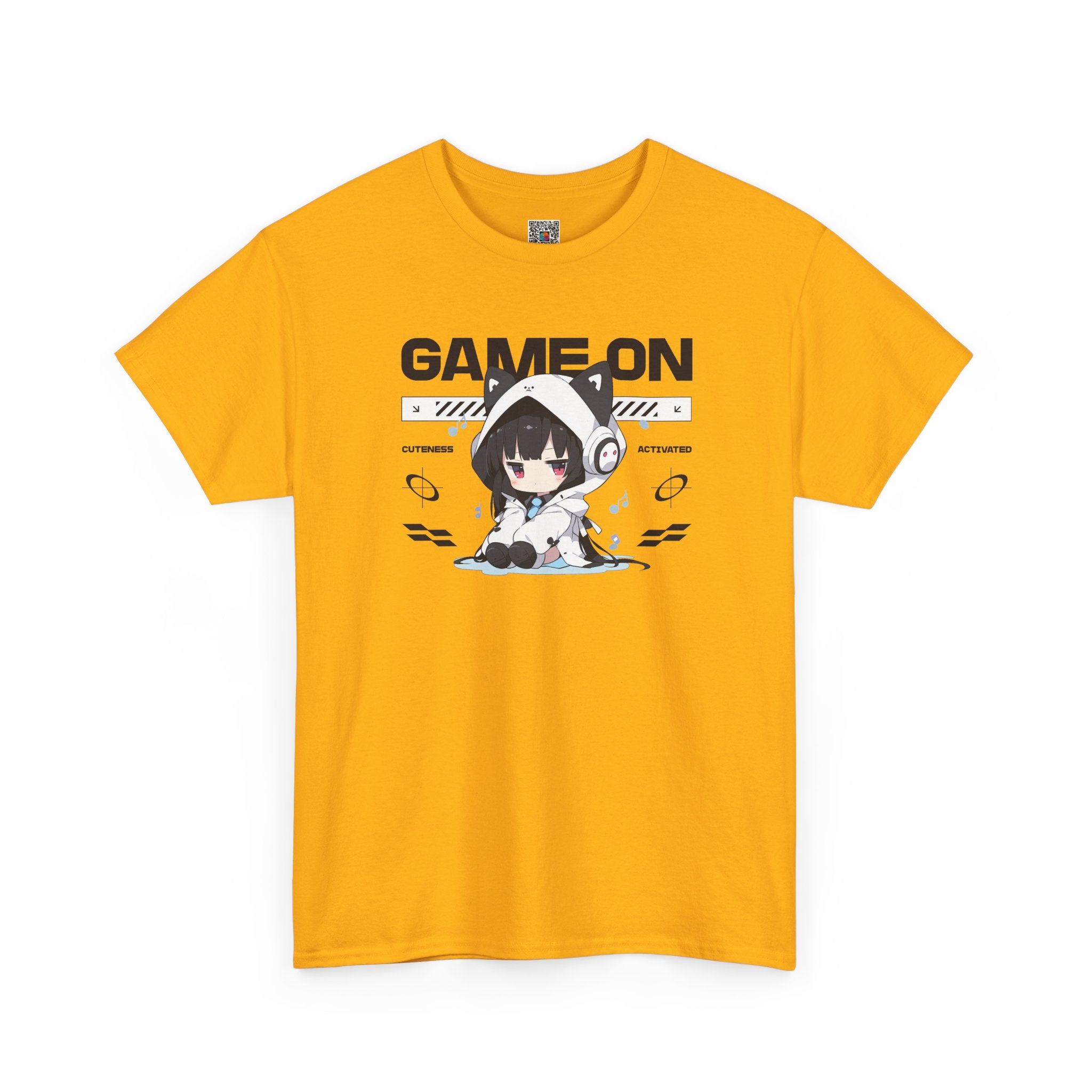 Game On T-Shirt | Cute Anime Gamer Girl Graphic Tee | Cr8tive Designs