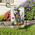 Garden Magician Witch Garden Flag | Whimsical Garden Decor | Cr8tive Designs