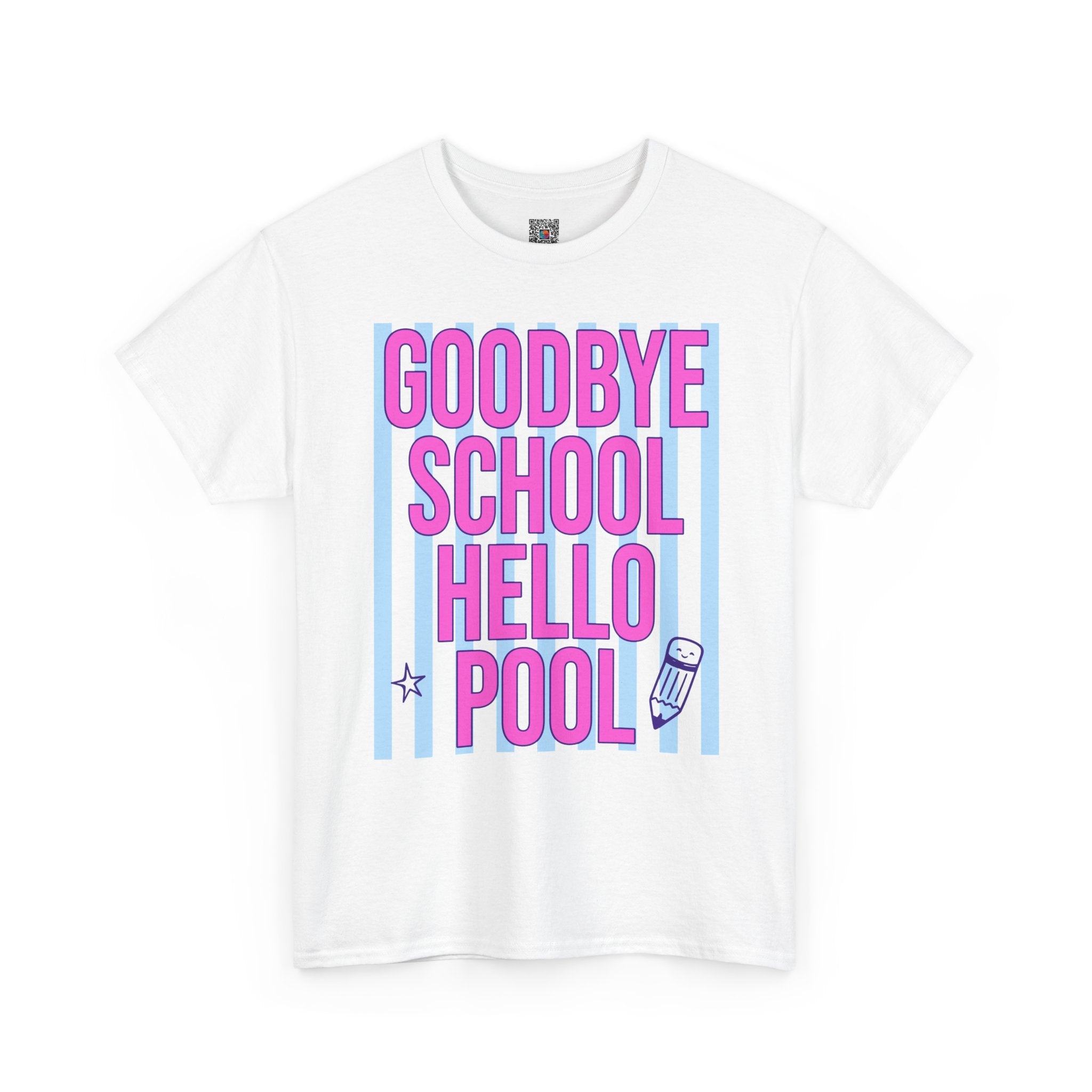 GOODBYE SCHOOL HELLO POOL T-SHIRT | TEACHER SUMMER BREAK SHIRT | LAST DAY OF SCHOOL SHIRT | CR8TIVE DESIGNS