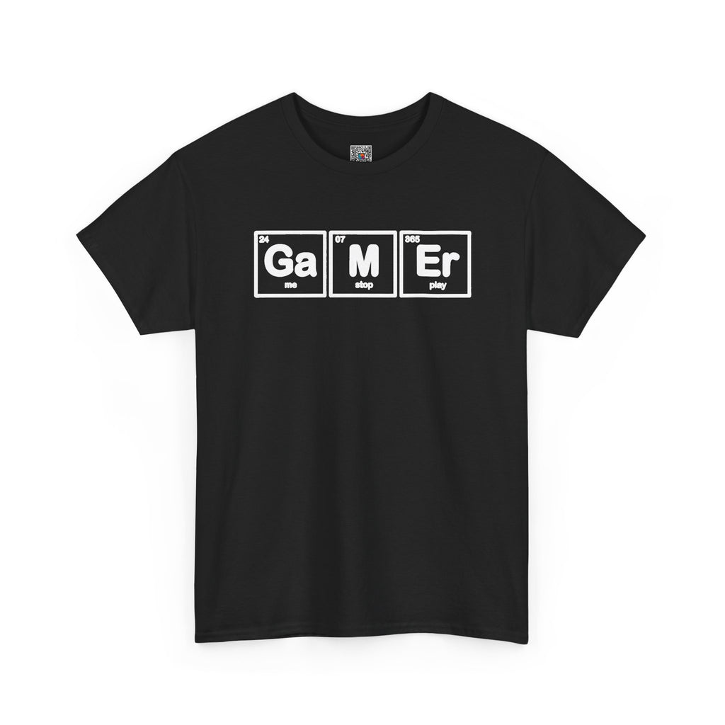 Gamer T-Shirt | Periodic Table Gaming Design | Cr8tive Designs