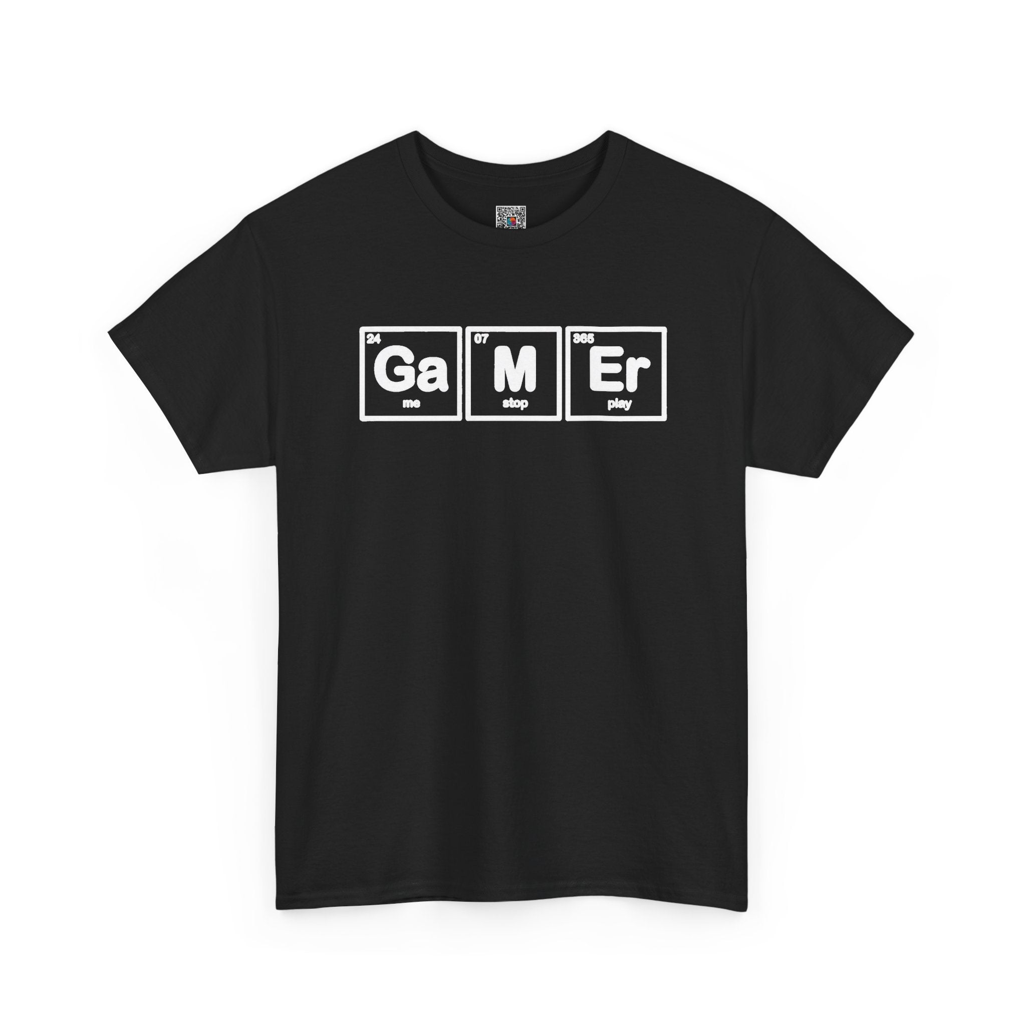 Gamer T-Shirt | Periodic Table Gaming Design | Cr8tive Designs