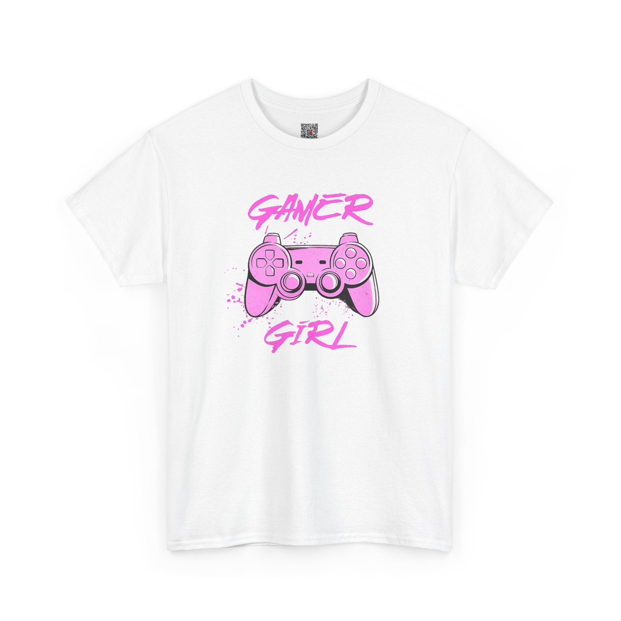 Gamer Girl T-Shirt | Pink Gaming Graphic Tee | Cute Gamer Aesthetic Design | Cr8tive Designs
