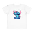 Floral Stitch Toddler Tee | Cute Tropical Character T-Shirt | Cr8tive Designs