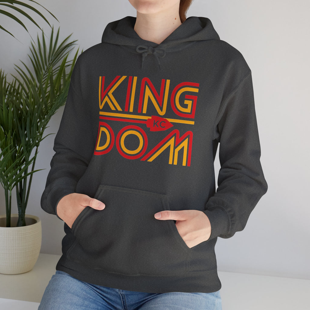 KC Kingdom | Retro Football Hoodie | Cr8tive Designs