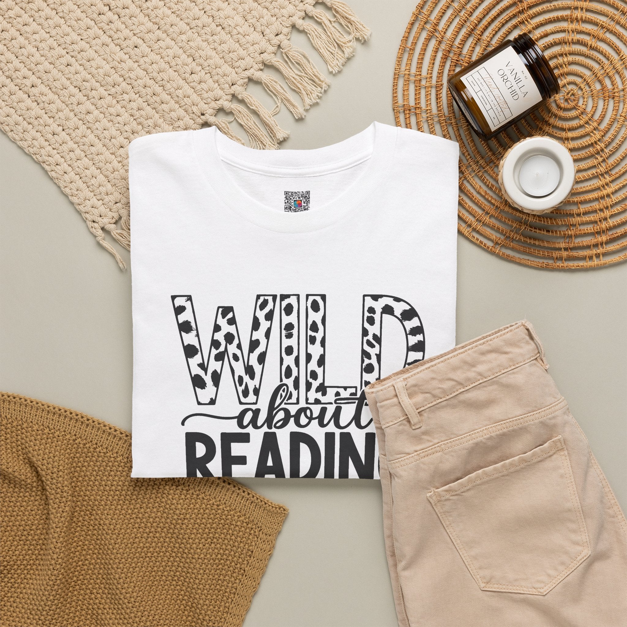 Wild About Reading Teacher Tee | Animal Print Book Lover T-Shirt | Cr8tive Designs
