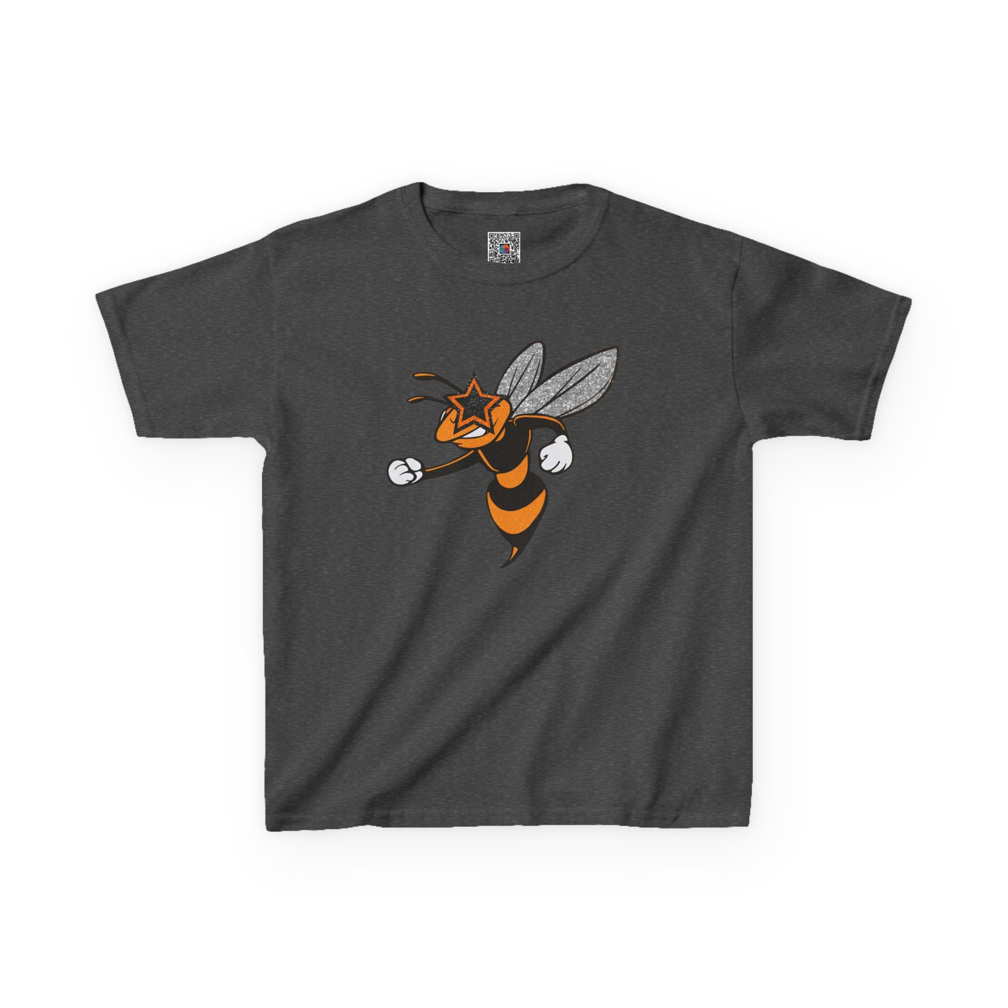 Hornet Mascot Youth Graphic T-Shirt | School Spirit Mascot Tee | Cr8tive Designs