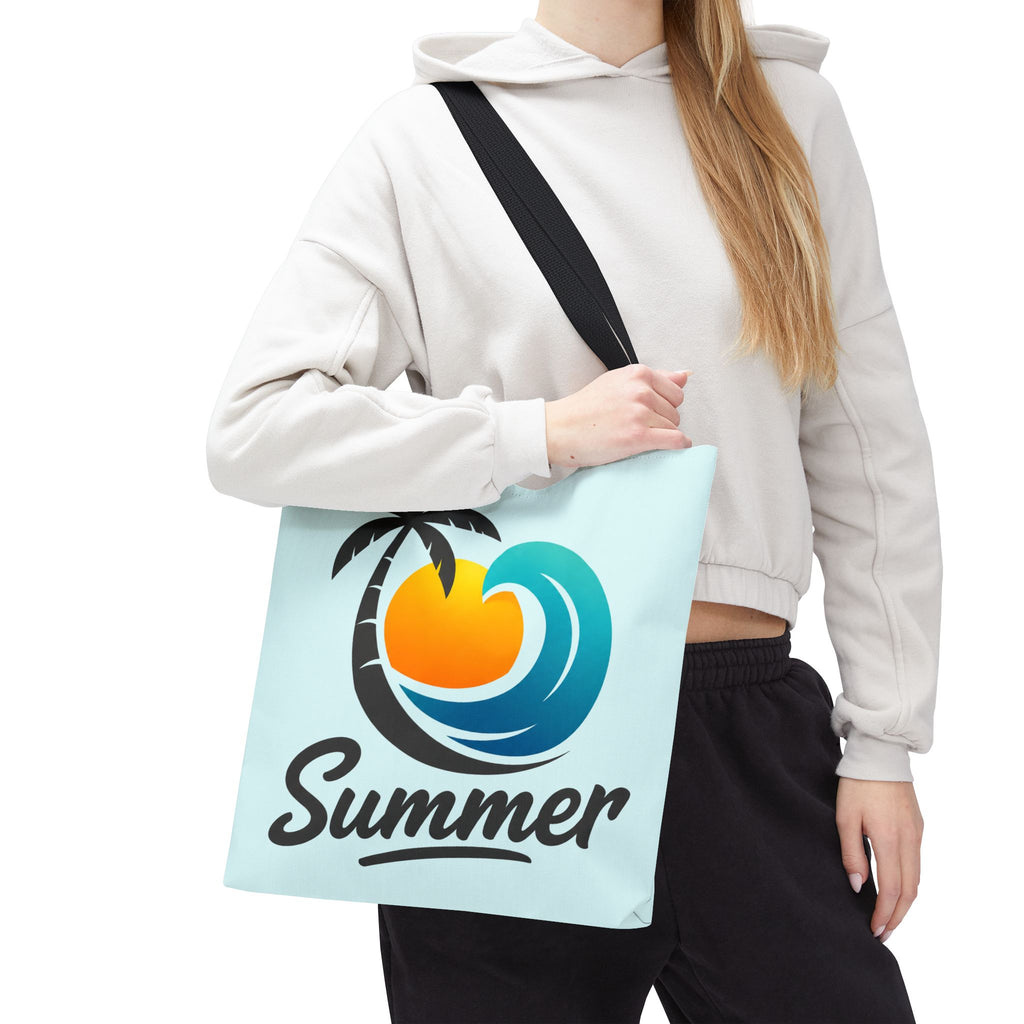Summer Vibes | Palm Tree Beach Bag | Cr8tive Designs