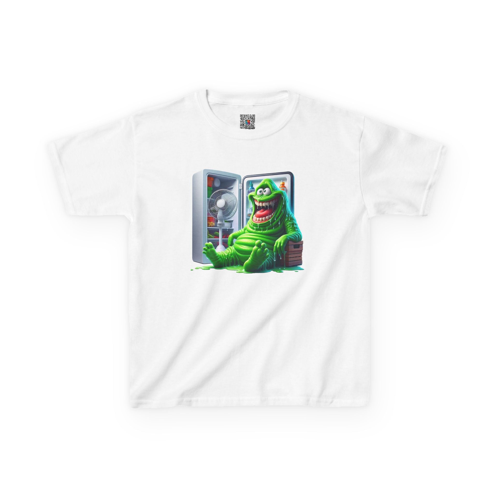 Green Slime Ghost Youth Tee | Funny Paranormal Character T-Shirt | Cr8tive Designs