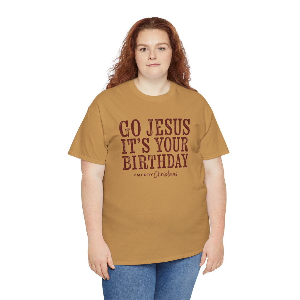 Go Jesus, It’s Your Birthday | Merry Christmas Faith Design | Cr8tive Designs