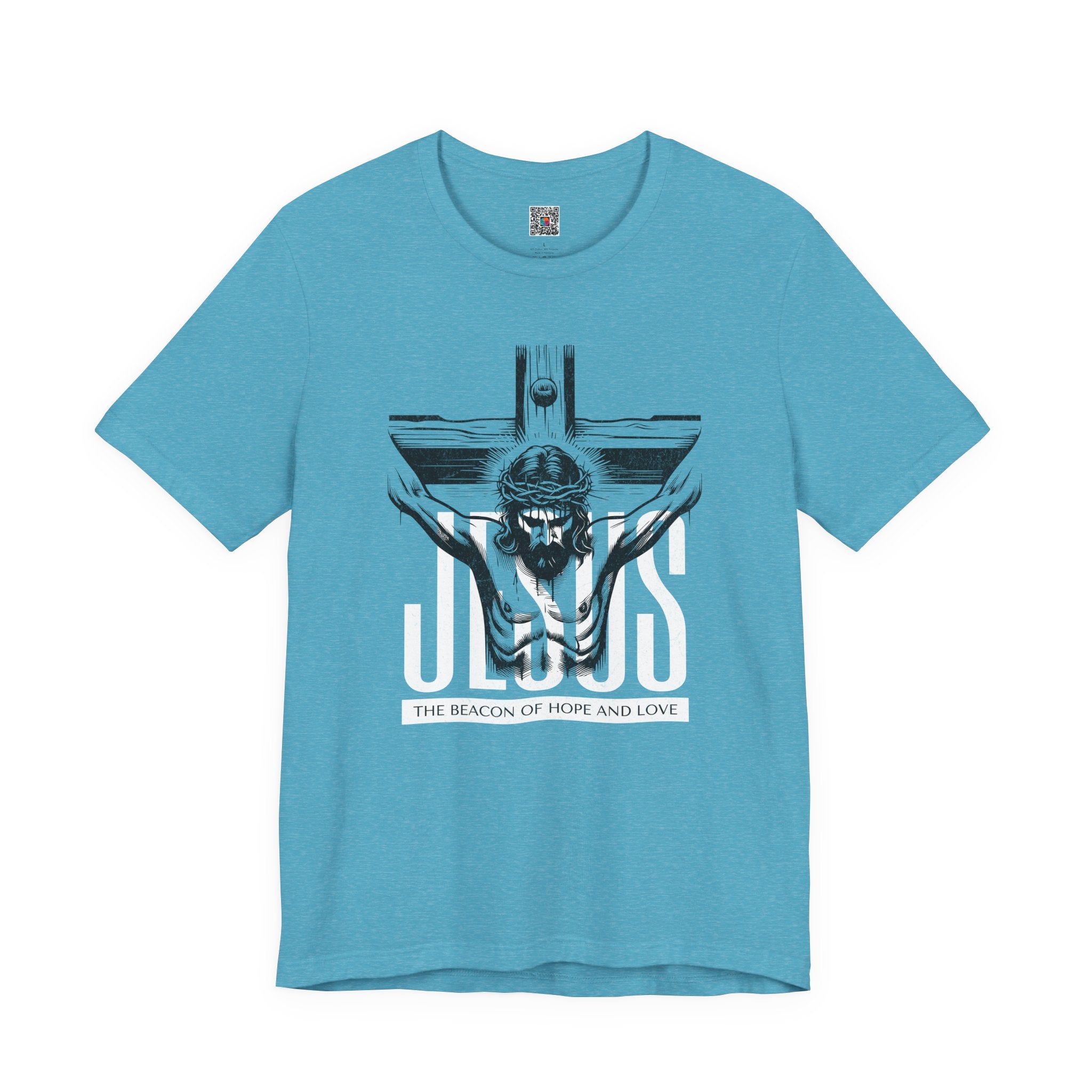 Jesus Crucifix Tee | Christian Graphic T-Shirt | Cr8tive Designs