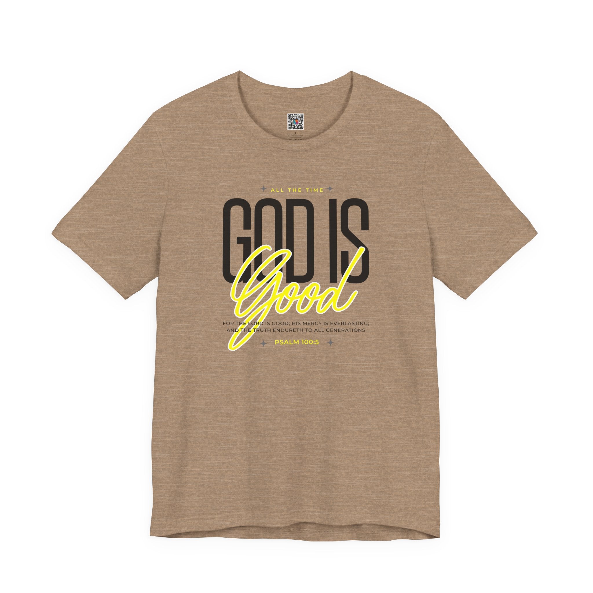 God Is Good T-Shirt | Inspirational Christian Faith Tee | Cr8tive Designs