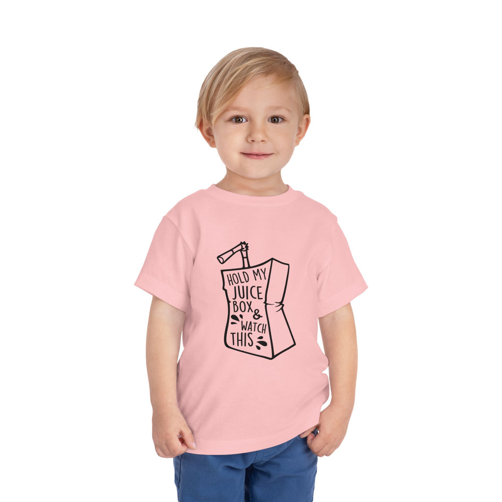 Hold My Juice Box and Watch This Youth Tee | Funny Kids Graphic T-Shirt | Cr8tive Designs