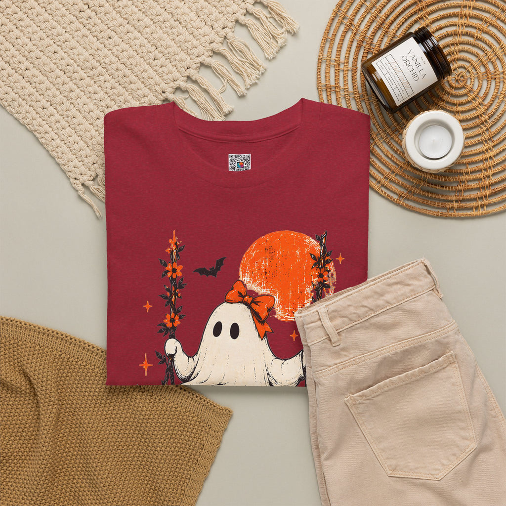 Vintage Ghost T-Shirt | Spooky Season Halloween Tee | Cr8tive Designs