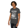 Certified Forklift Operator T-Shirt – Funny Warehouse Worker Tee | Industrial Humor Shirt | Cr8tive Designs