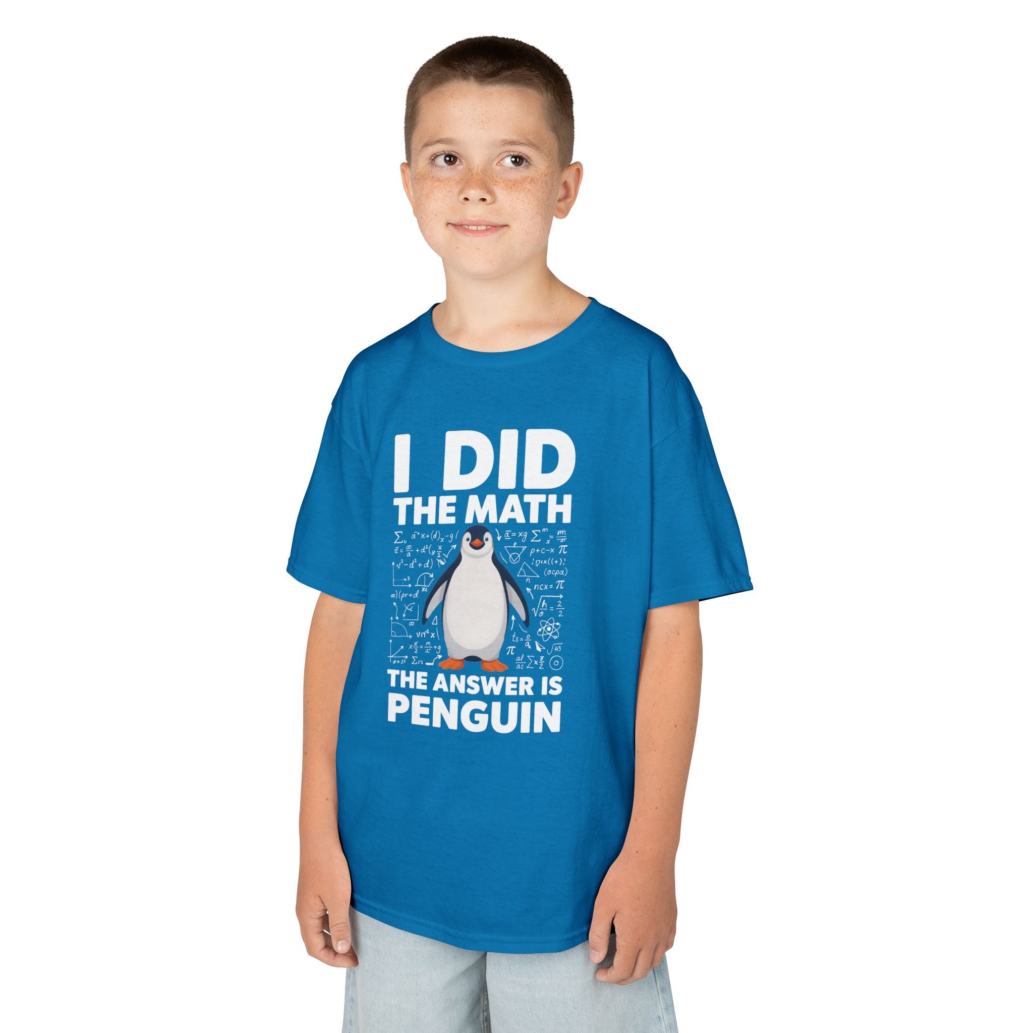 I Did the Math—The Answer Is Penguin | Funny Penguin Math T-Shirt | Cr8tive Designs