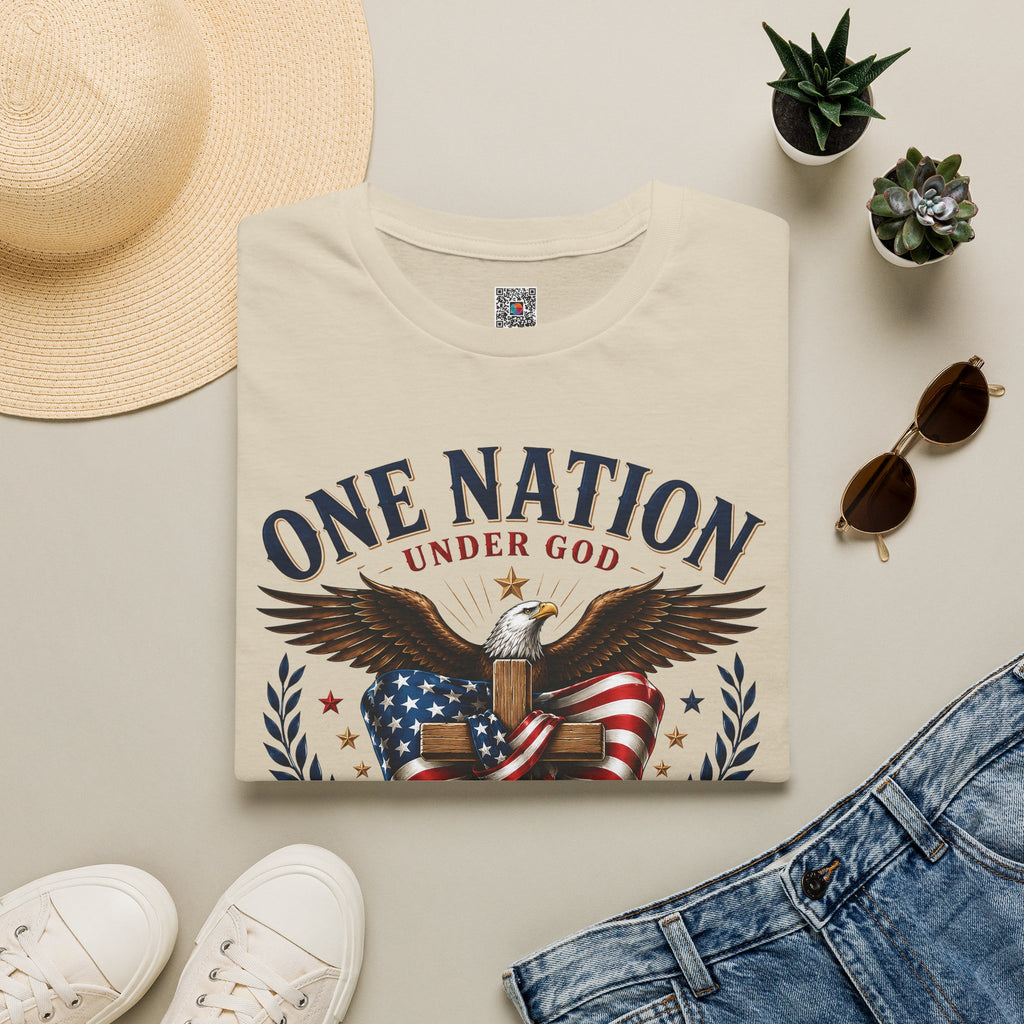 One Nation 250 Blessings | Patriotic Eagle Design | Cr8tive Designs