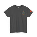 Orange Logo Badge Graphic Tee/Cr8tive Designs