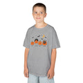 Cute Pumpkin Costumes Kids Tee | Fun Halloween Pumpkin Cat Youth T-Shirt | Cr8tive Designs