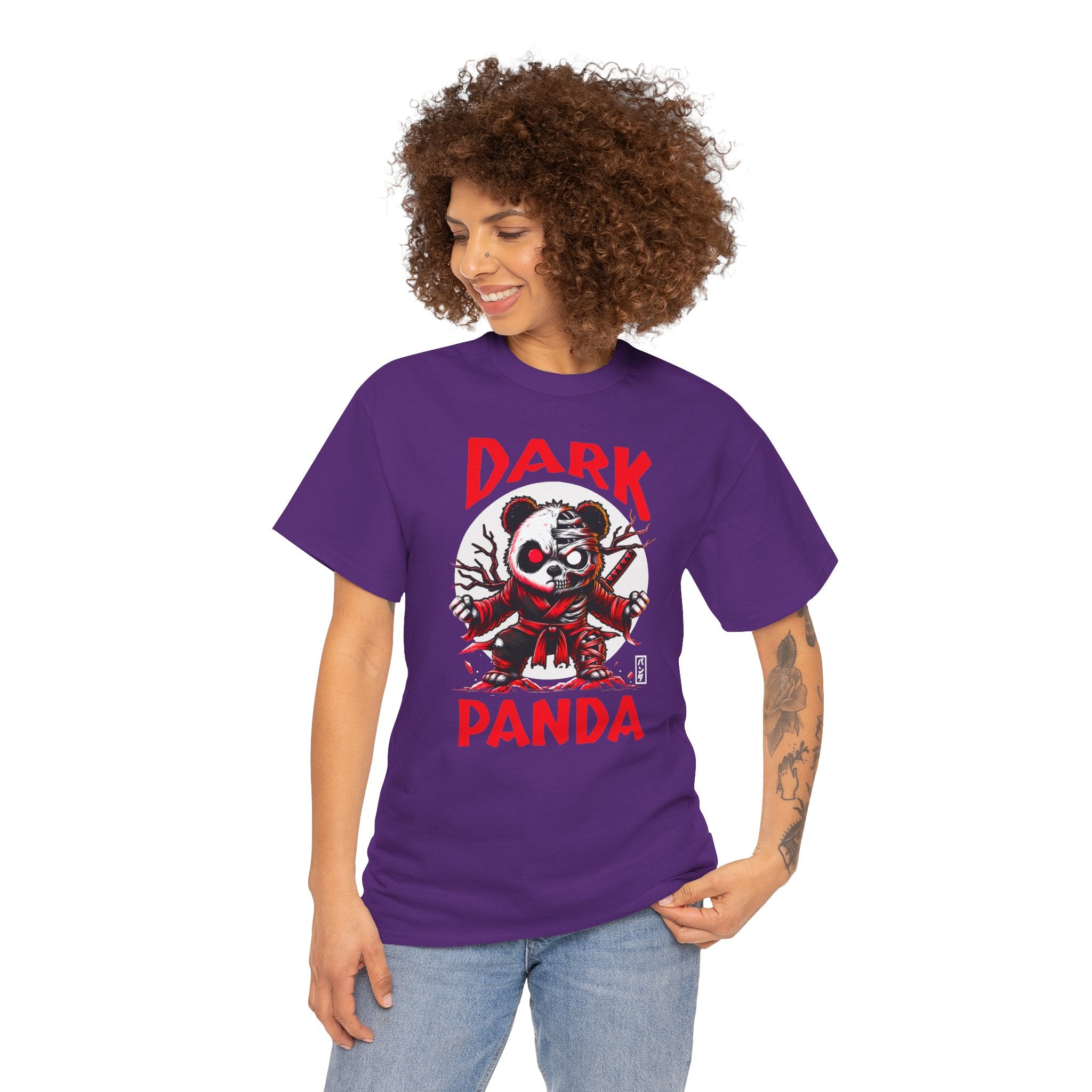 Dark Panda | Samurai-Inspired Graphic T-Shirt | Cr8tive Designs