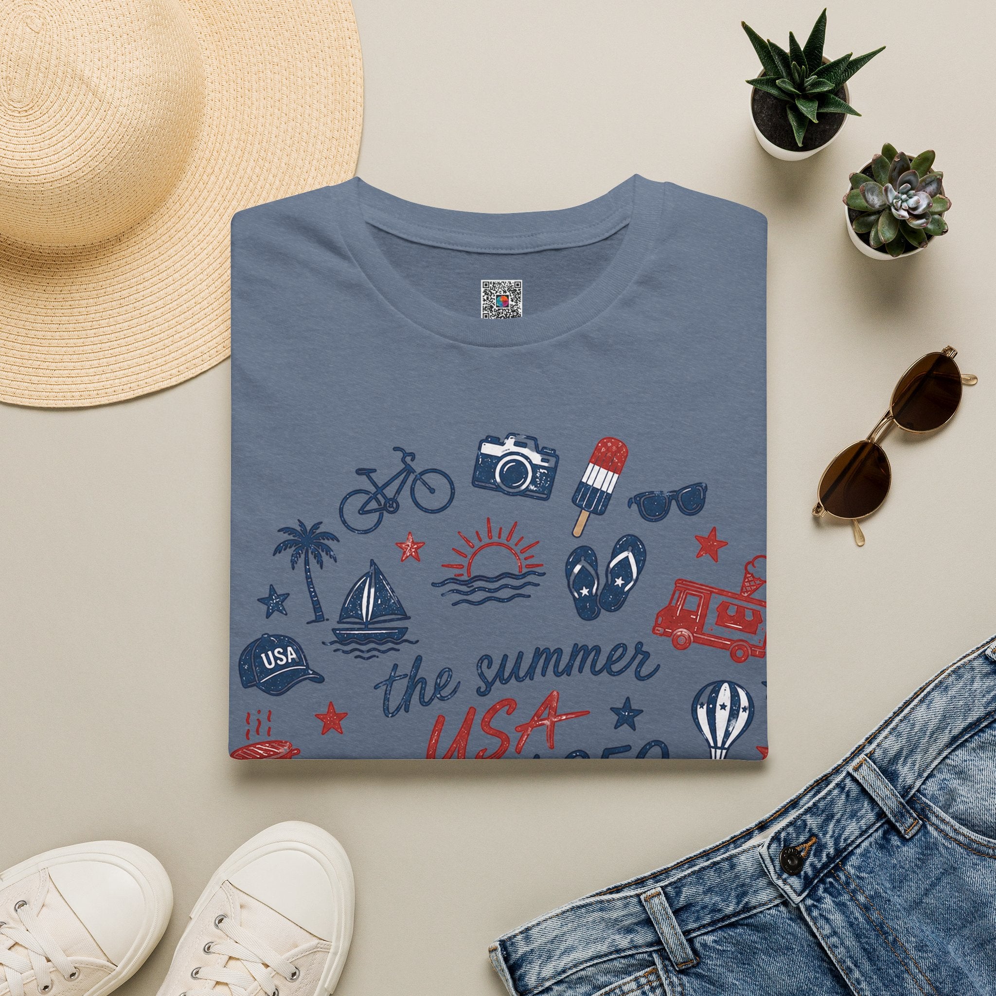 The Summer USA Turned 250 | Patriotic Summer Icons | Cr8tive Designs