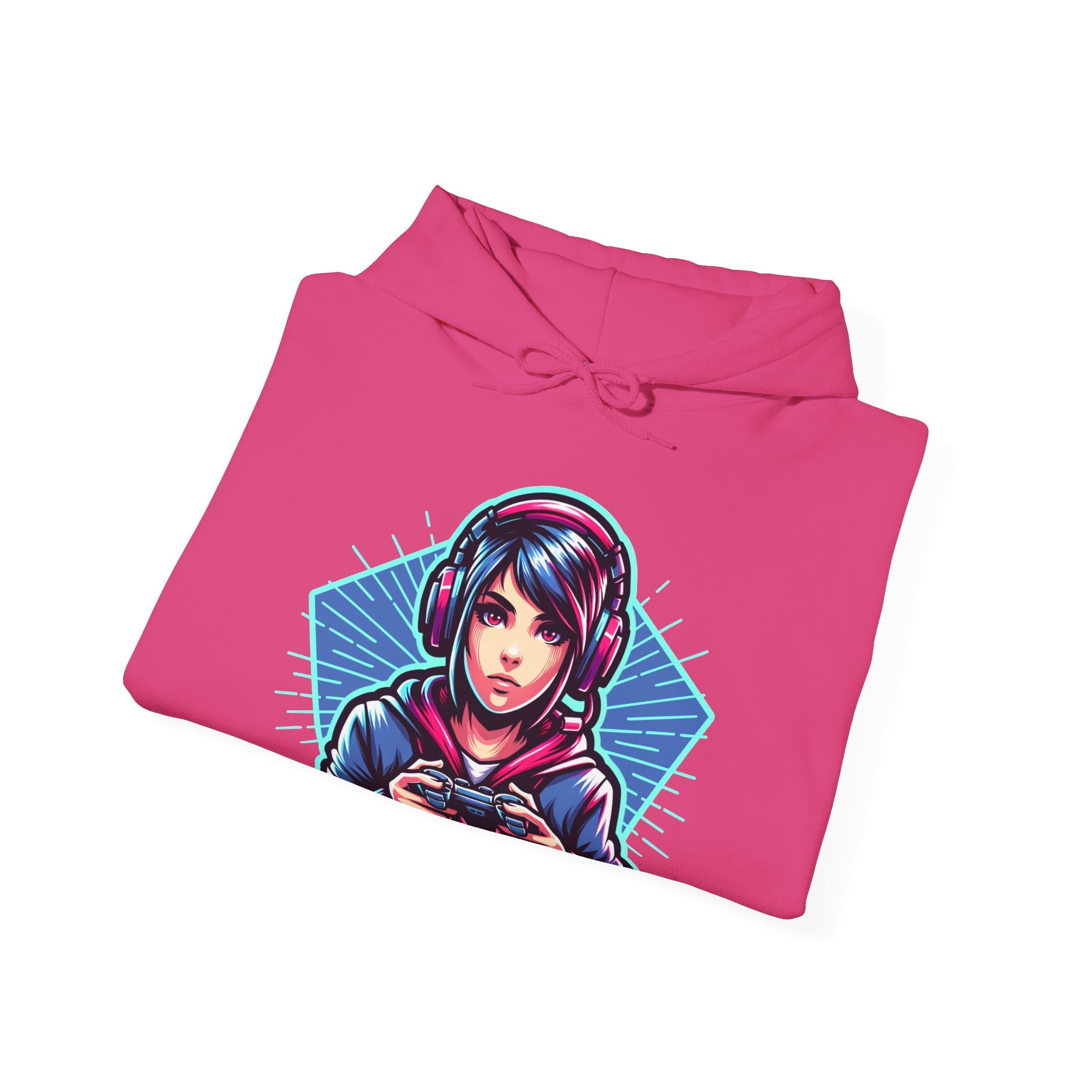 Gamer Girl | Neon Gaming Hoodie | Cr8tive Designs